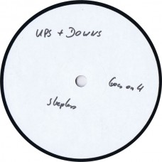 UPS AND DOWNS Sleepless (What Goes On Records ‎GOES ON 4) UK 1986 Test Pressing LP (generic cover)